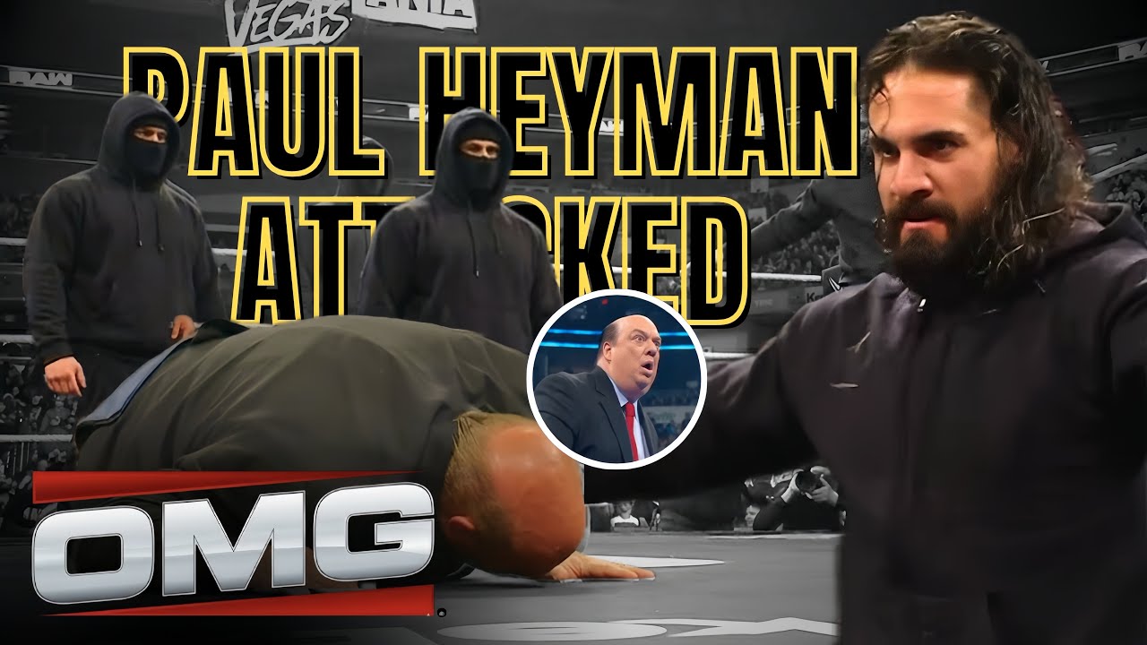 Seth Rollins As The Masked Man Attack on Paul Heyman with Multiple Masked man in WWE Raw?