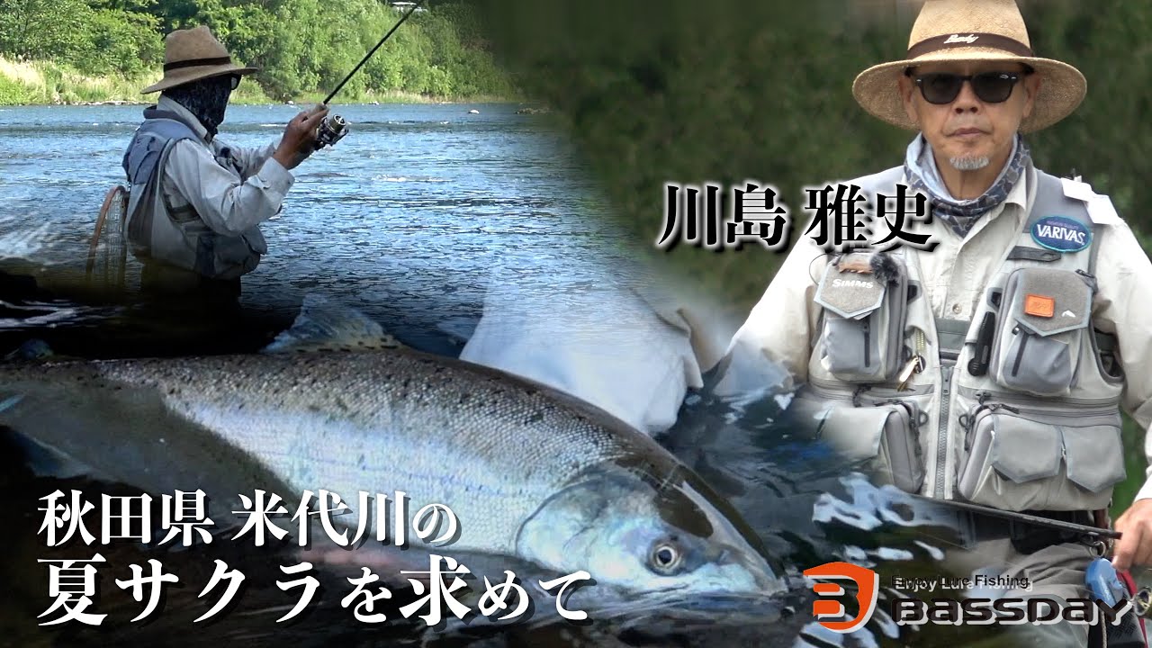2024年秋田県米代川の夏サクラを求めて　川島雅史が挑戦
