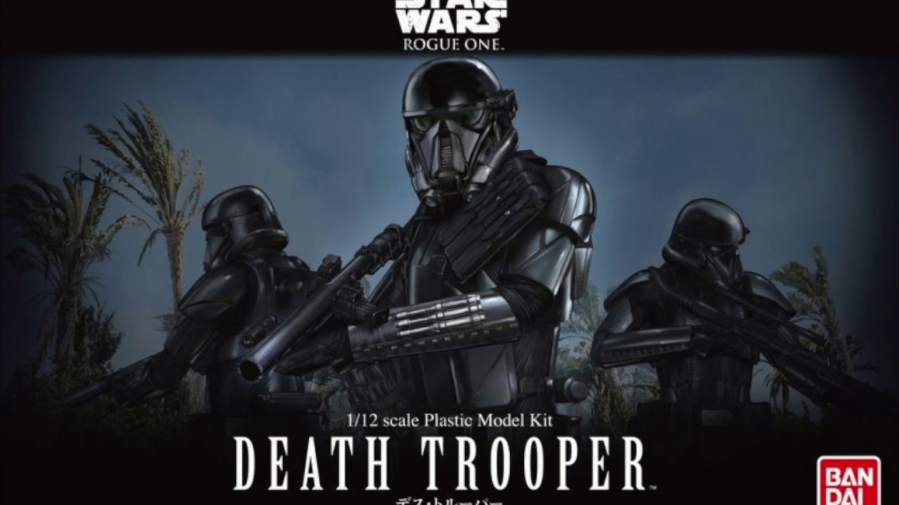 Bandai Death Trooper (1/12) Build Part 3