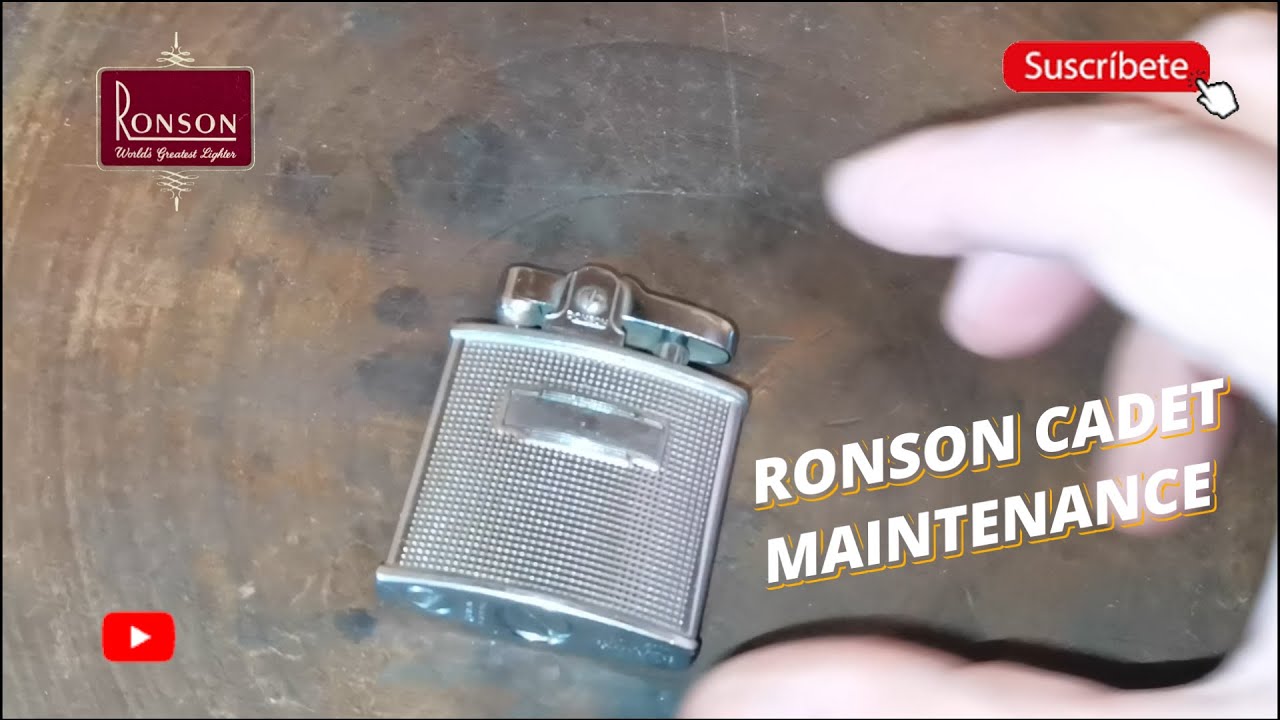 Ronson Cadet Lighter Maintenance