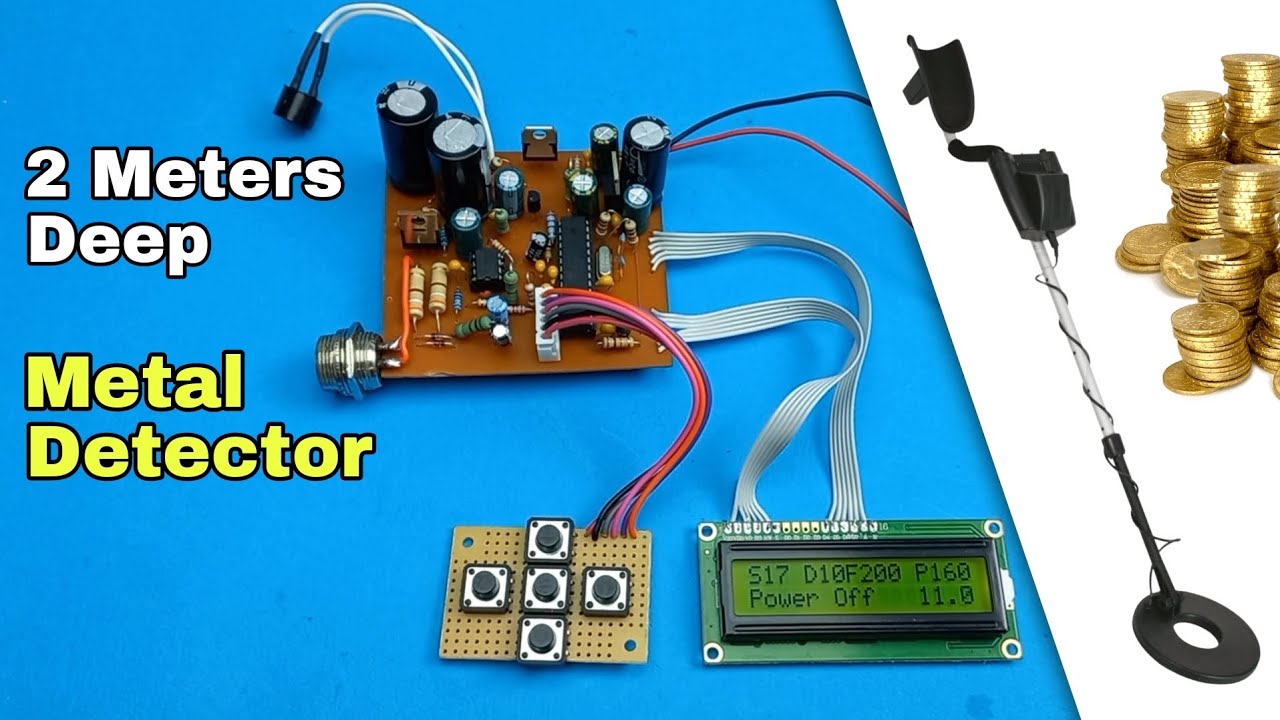 DIY pi metal detector | Diy felezjoo pi metal detector | Diy powerful metal detector