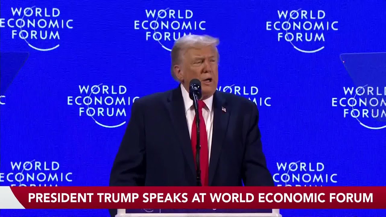 Trump Doubles Down on Greenland Threats, But Says He 'Won't Use Force' in Davos Address: Full Speech