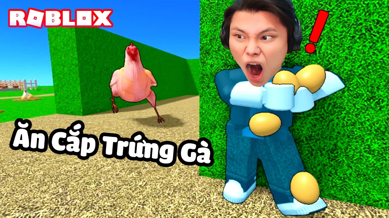 [ROBLOX] JAYGRAY TROLL ĂN CẮP TRỨNG GÀ SIÊU BẤT ỔN🐓🥚💦THỬ THÁCH CHỌC GÀ MẸ ĐẺ TRỨNG VÀ CÁI KẾT