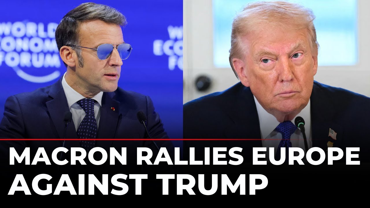 'RESPECT OVER BULLIES': Macron Calls Out Trump’s Imperial Ambitions, Warns Europe | WEF, Davos | USA