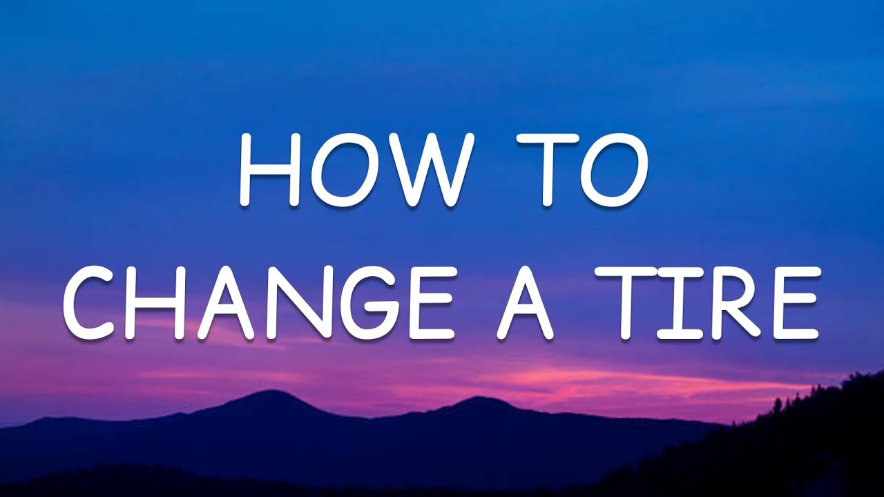 Zach Hood - how to change a tire (Lyrics)🎵