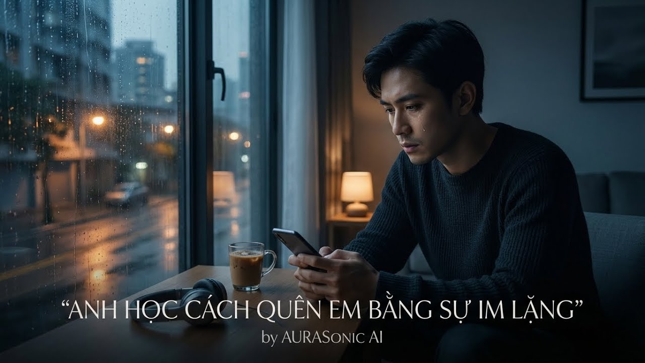ANH HỌC CÁCH QUÊN EM BẰNG SỰ IM LẶNG | Ballad Nhẹ Nhàng Nghe Là Thấm | AURASonic AI