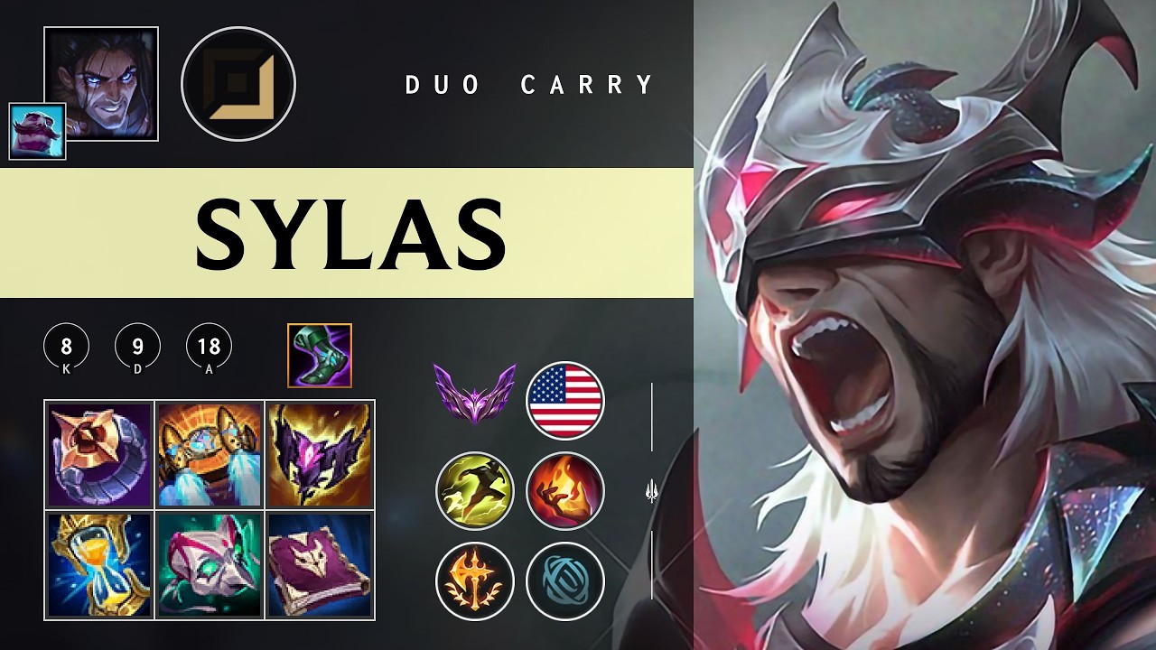 Sylas Carry vs Jinx - NA Master Patch 26.04