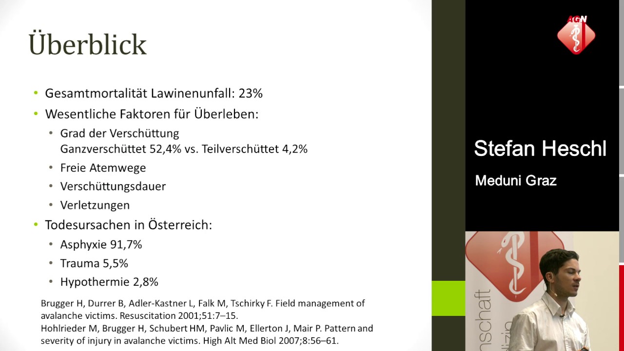 Der Lawinenunfall - Stefan Heschl