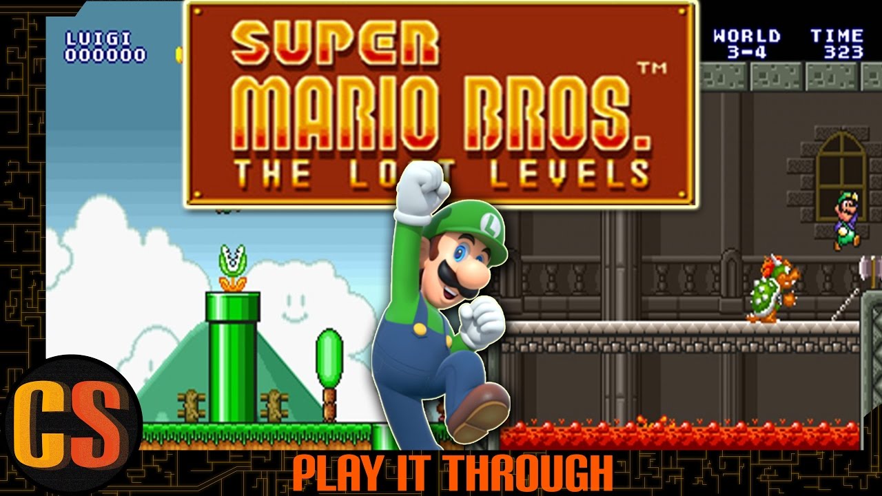 SUPER MARIO BROS 2 THE LOST LEVELS - PLAY IT THROUGH