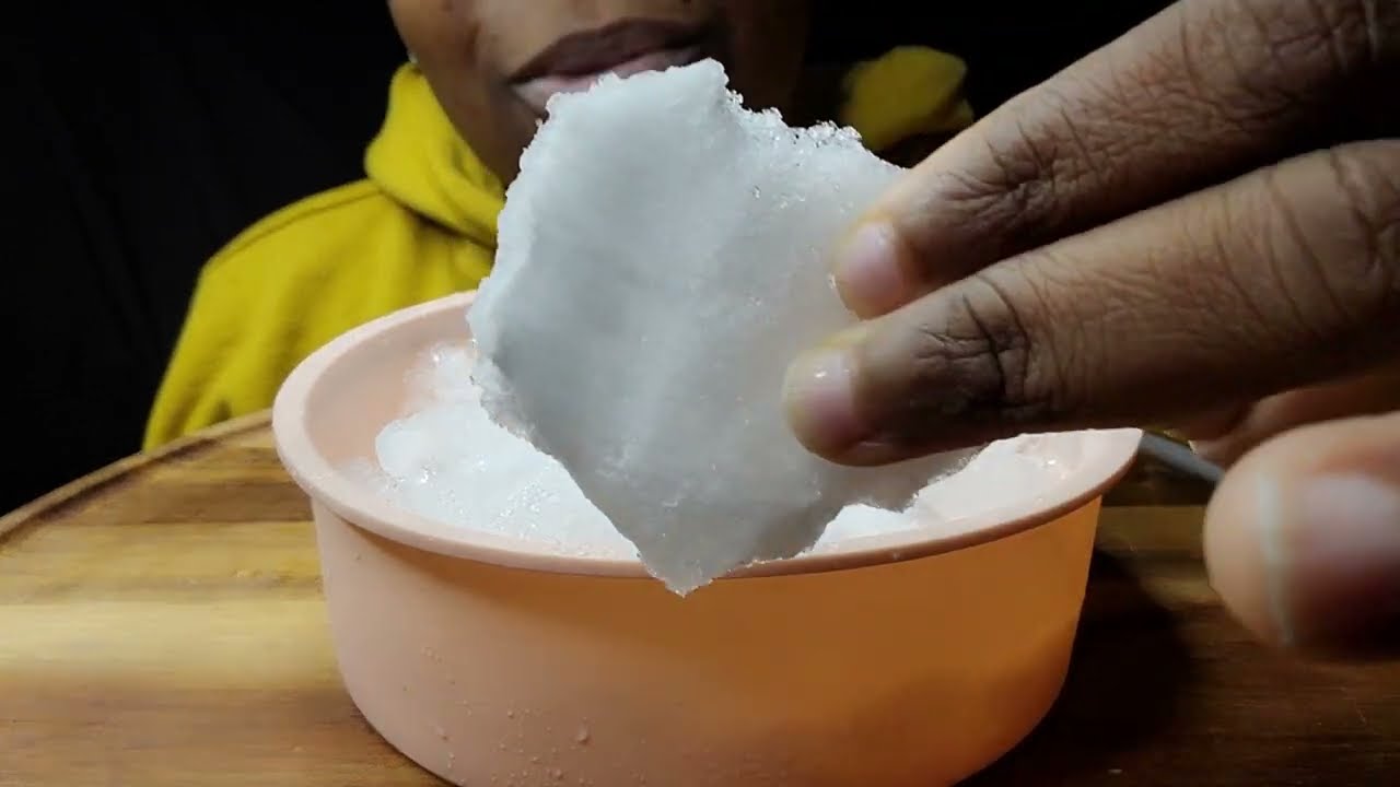 CRUNCHY DUMP | ORIGINAL FREEZER AND TUBE ICE DUMP | #iceeating #asmr #asmrice