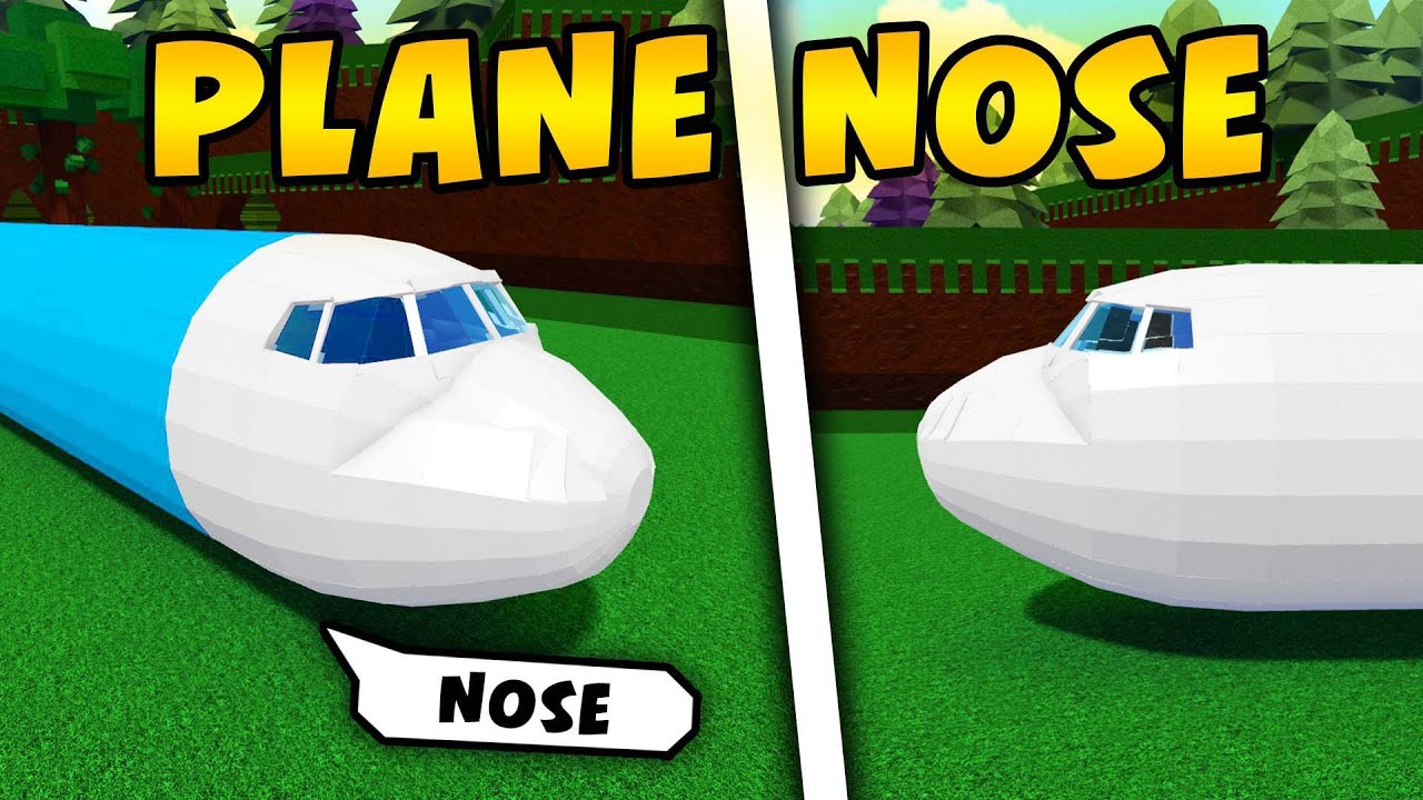 PLANE NOSE TUTORIAL in Build A Boat ROBLOX