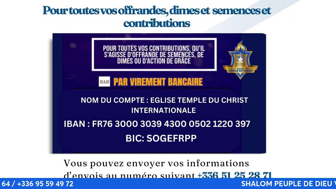 Les secrets révélés par la prophétesse