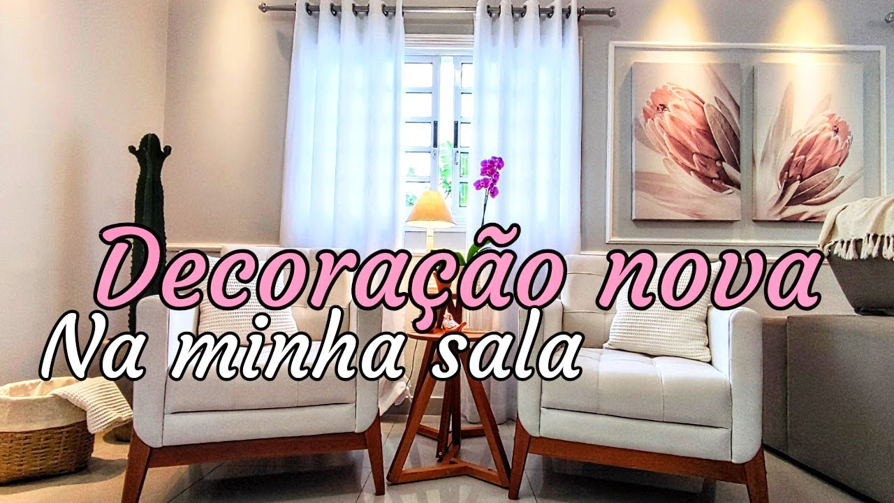 DECORAÇÃO NOVA NA MINHA SALA | POLTRONAS | ITENS NOVOS |TOUR