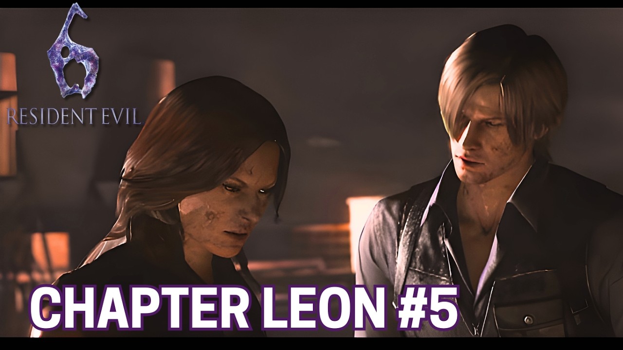 RESIDENT EVIL 6 Leon Chapter 5 – Final Boss & Leon’s Ending! Ultimate Battle