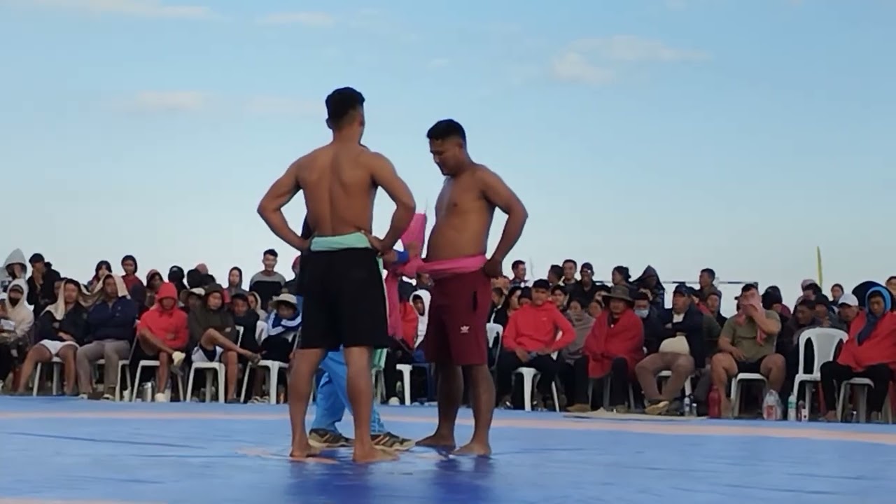 1st meet Razeba range Naga wrestling 3rd place 