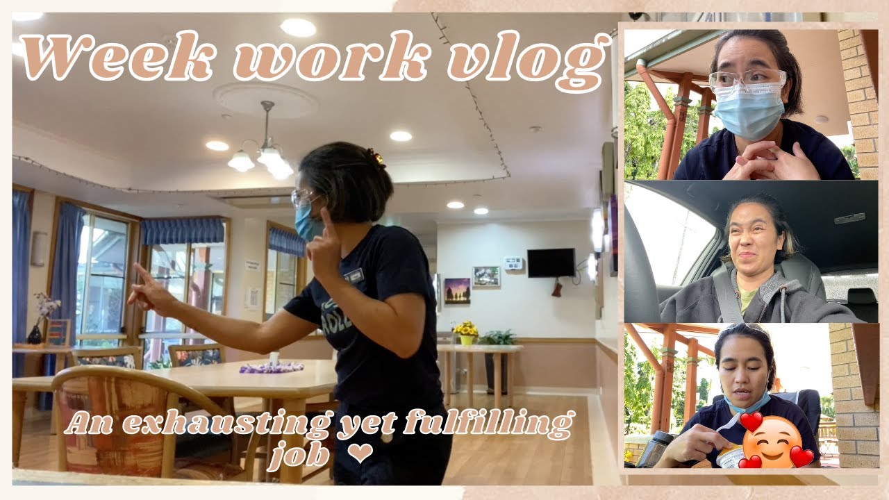 A WEEK IN THE LIFE OF A FILIPINO CAREGIVER/CARE STAFF IN AUSTRALIA ❤️ | ChamColyer