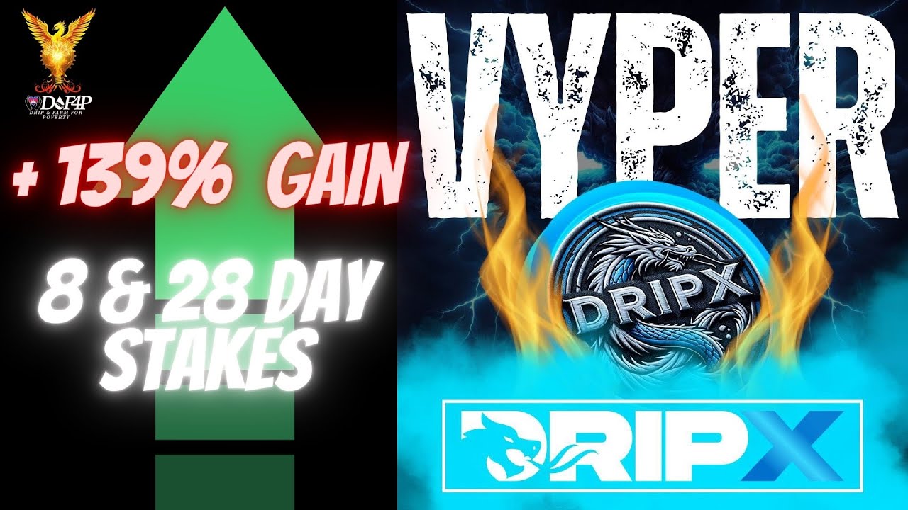 Drip Network DripX Vyper your miners to increase your payout