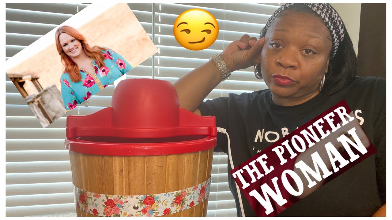 Review!!!! Pioneer Woman Ice Cream Maker / Is It Worth It?😏🤷🏾‍♂️🤷🏾‍♂️