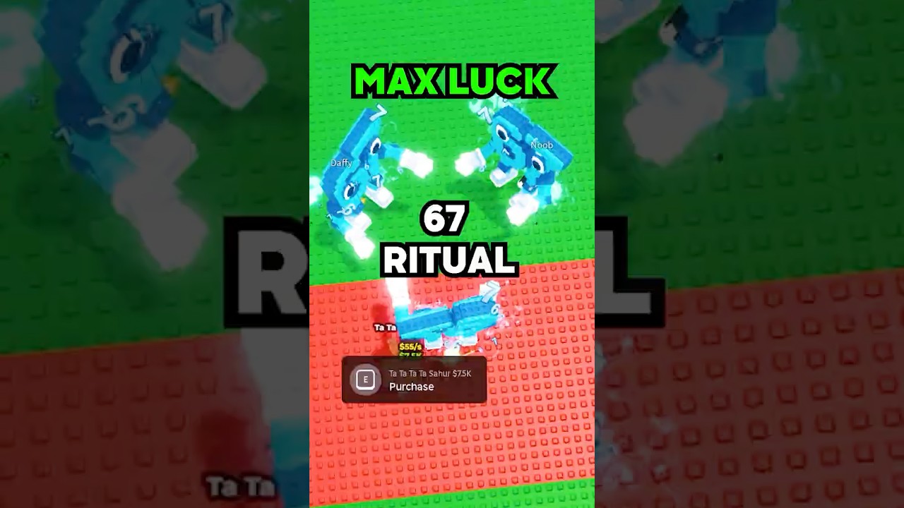 NEW 67 BRAINROT RITUAL In Steal a Brainrot #roblox #stealabrainrot