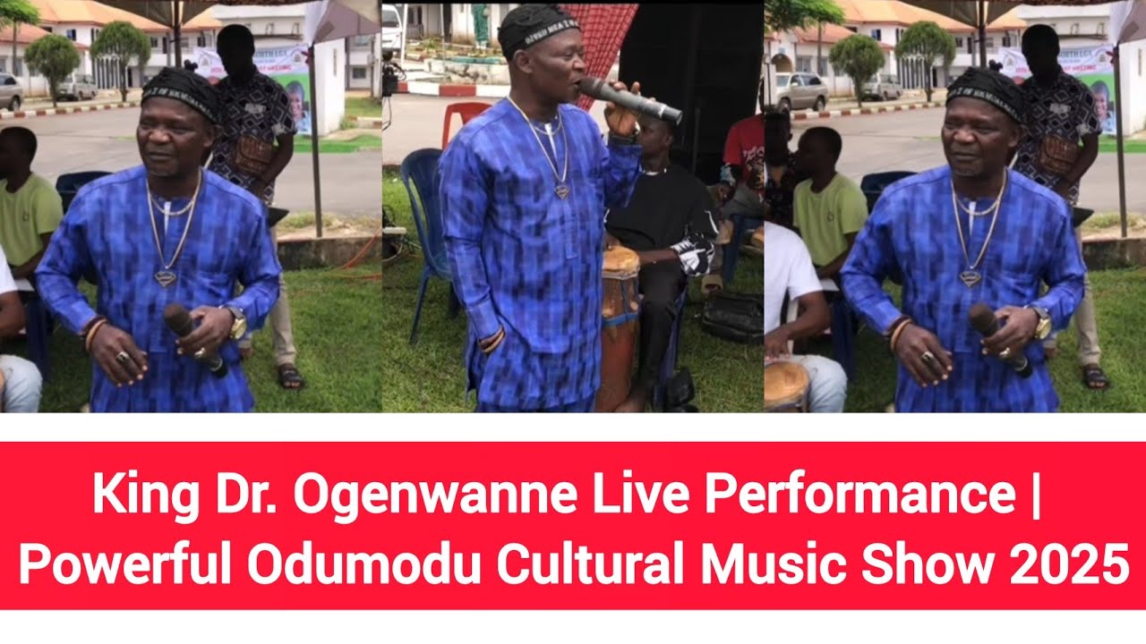 King Dr. Ogenwanne Live Performance | Powerful Odumodu Cultural Music Show 2025