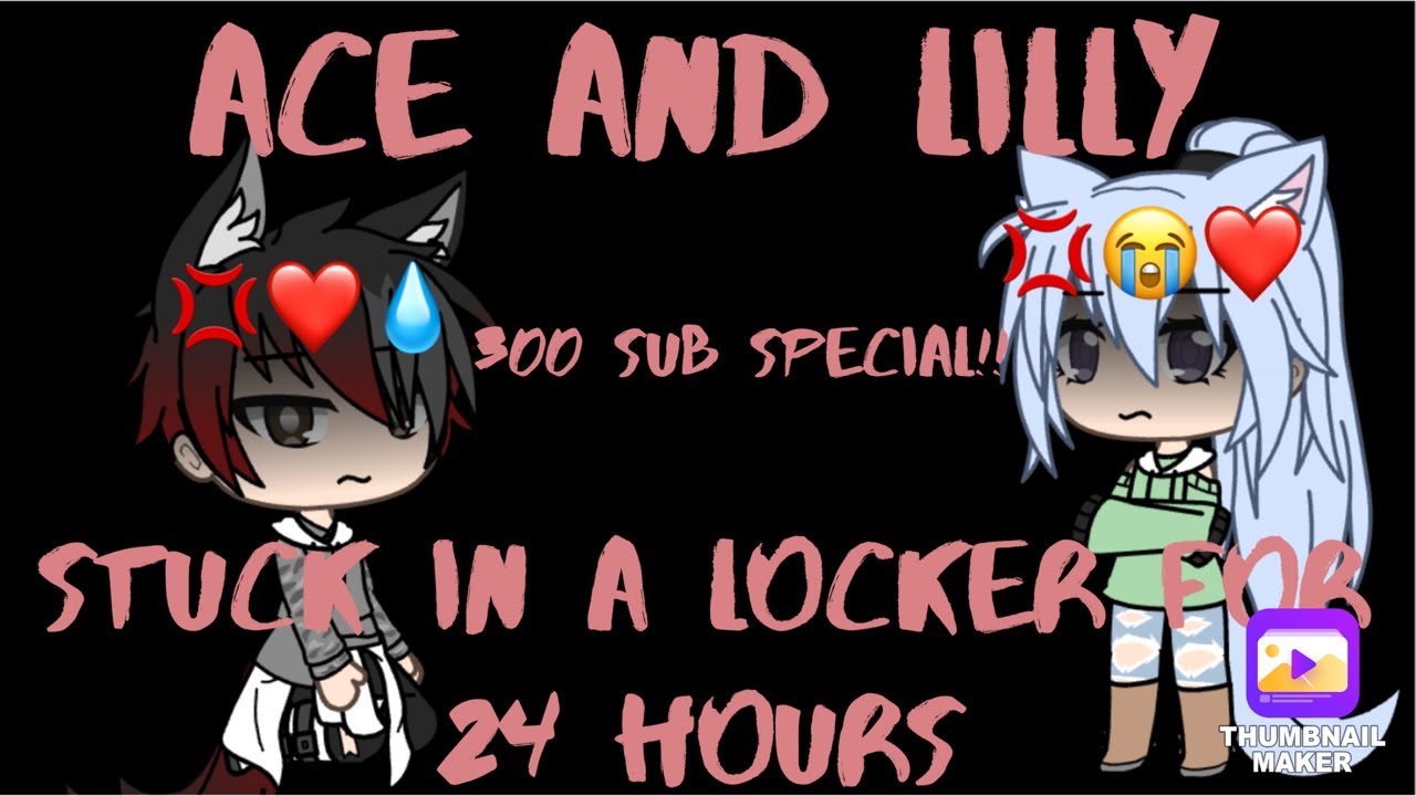 Ace and Lilly stuck in a locker for 24 Hours | 300 Sub Special!!!