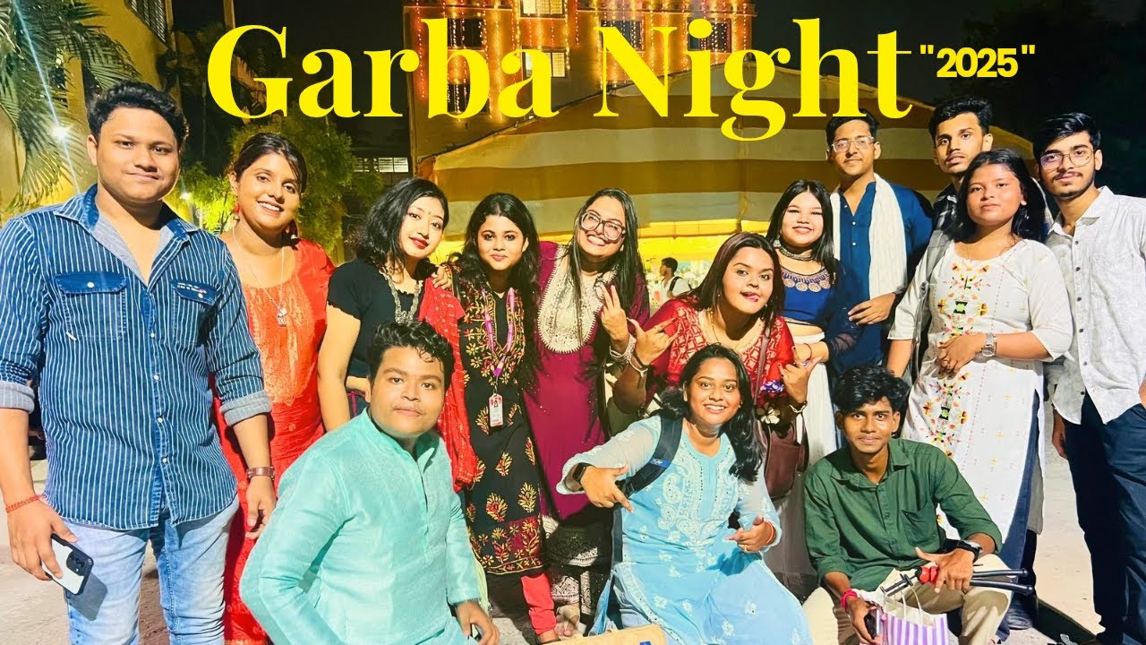 THIS IS HOW NSHM CELEBRATE GARBA | Sonia Roy vlogs #garba #nshm #collegelife