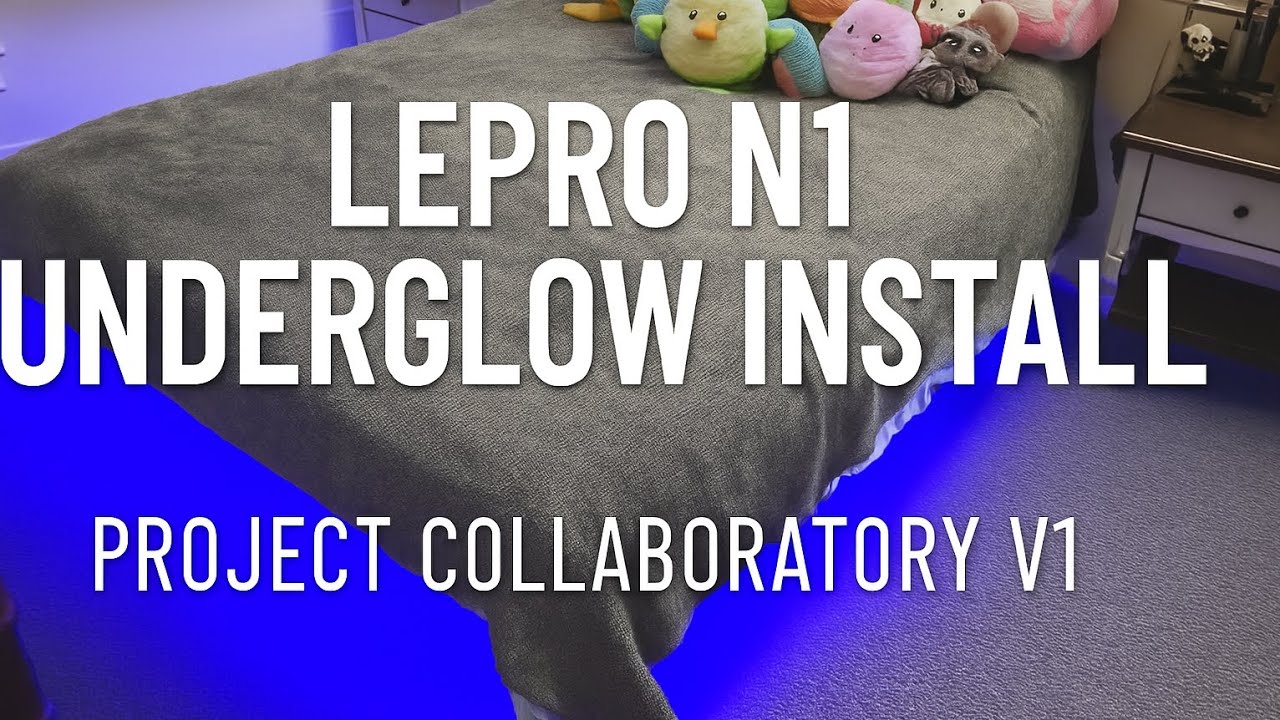 Lepro N1 Ropelight Unboxing, Install & Room Showcase | Project Collaboratory