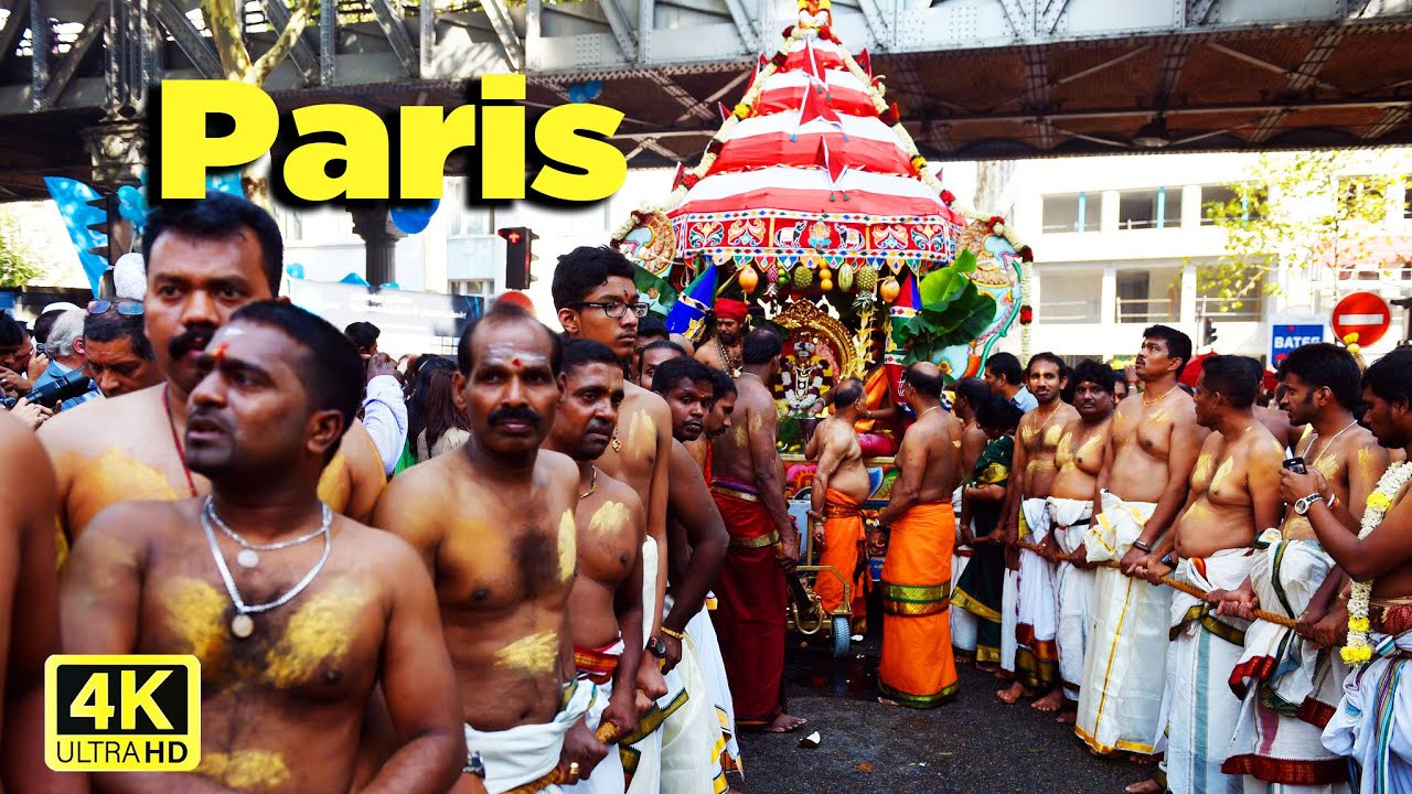 Ganesh Festival – Paris, August 2025 | Procession, Music & Indian Traditions of Ganesh