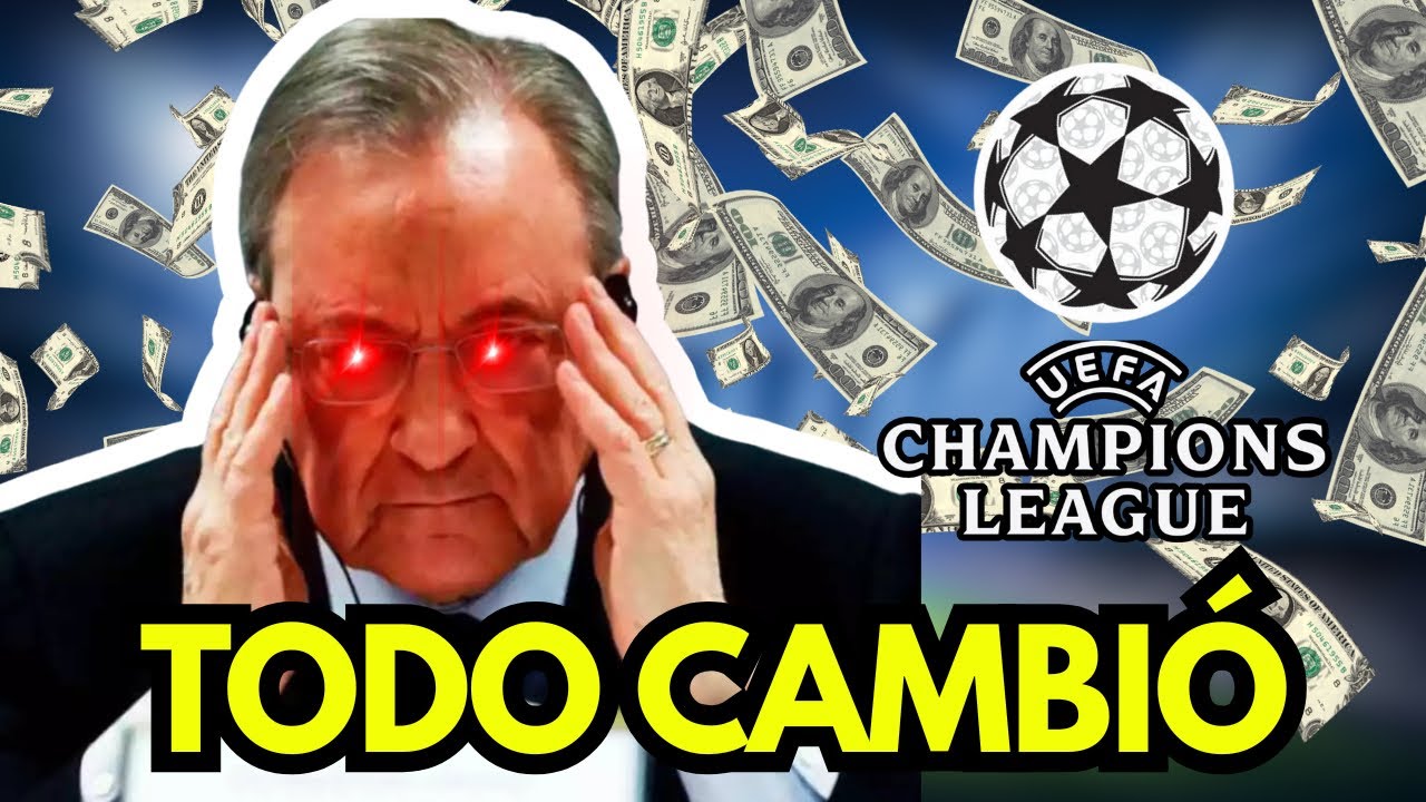 💸🏆 ¿Por qué la CHAMPIONS cambió su formato? (NO fue por el FÚTBOL)