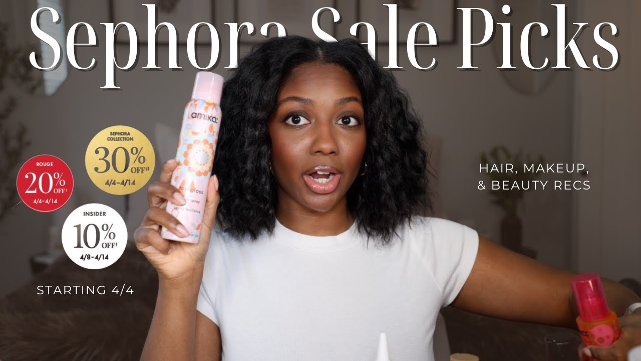 Sephora Sale Picks 2025 | Sephora Recommendations for Textured Hair | Niara Alexis