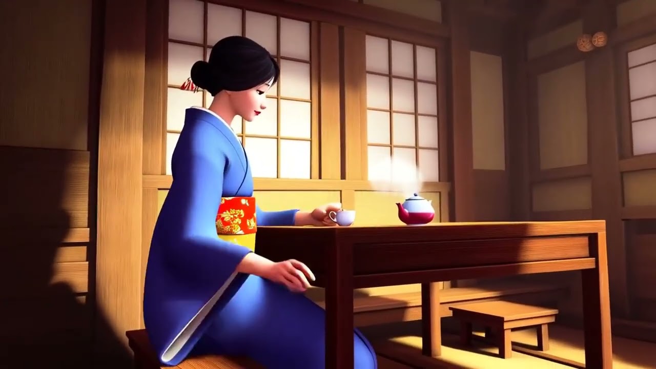Ghibli Inspired Tea Time 🍃 Cozy Lo-Fi & Chillhop