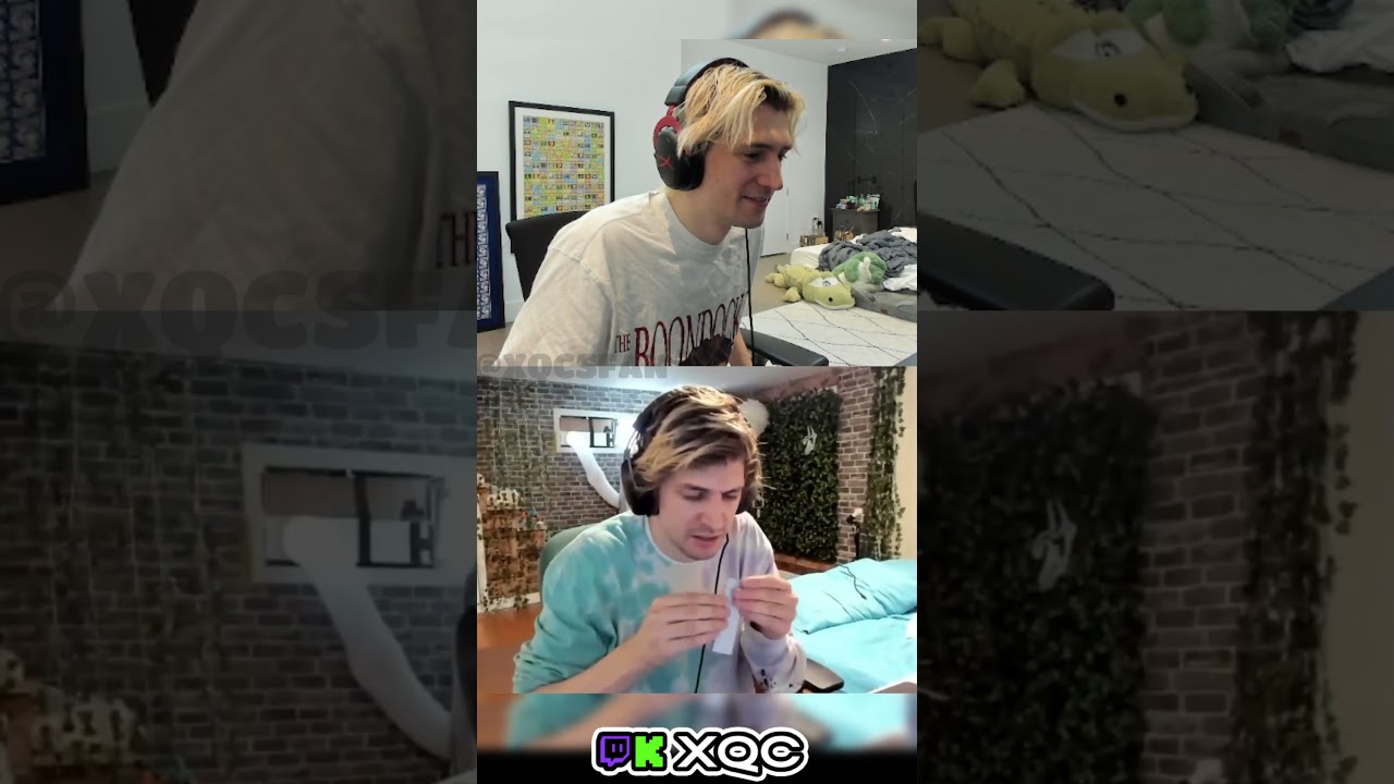 Xqc mocking Chessur