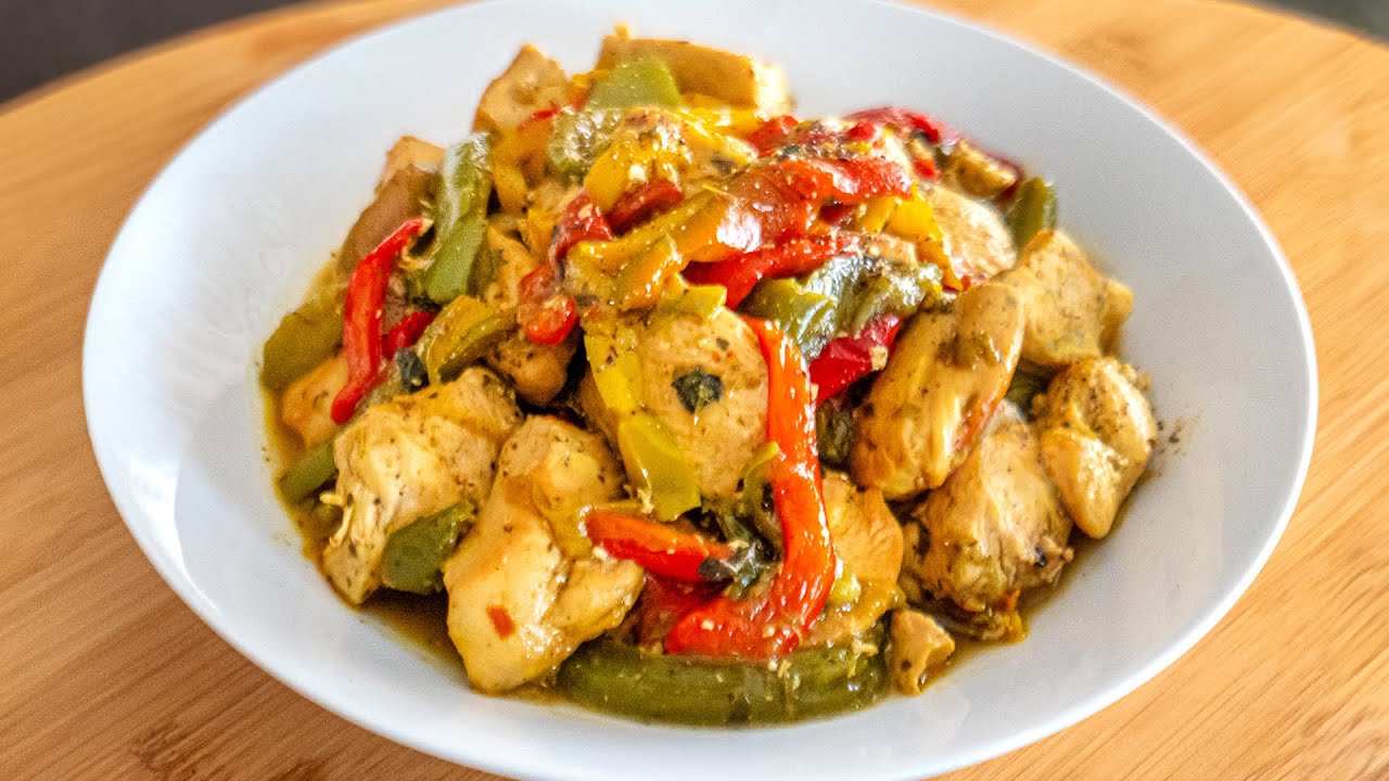 Tuscan Chicken with Bell Peppers 😋 Delightful Italian Flavors in a Diabetic Version Recipe