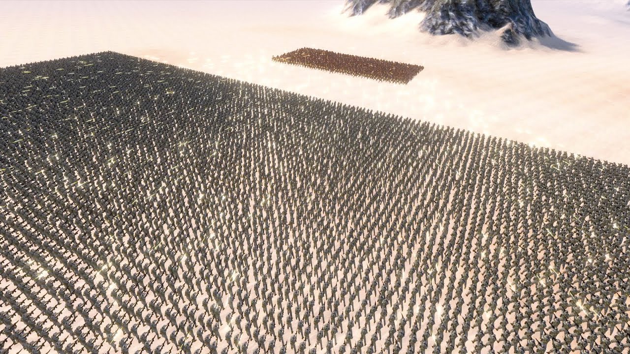 1,000 SUPER SPARTANS VS 10,000 MODERN SOLDIERS - UEBS MODS - Ultimate Epic Battle Simulator
