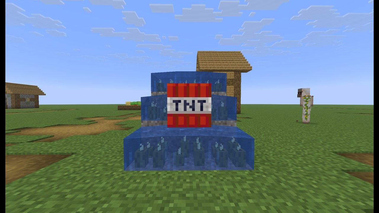🔴Minecraft - TNT village live  
