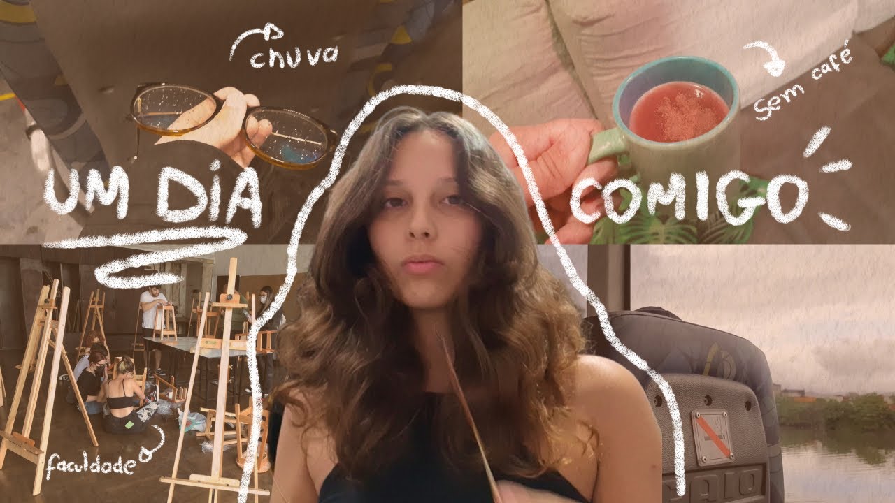 um dia comigo na faculdade  (Escola de Belas Artes | UFRJ) #5amclub
