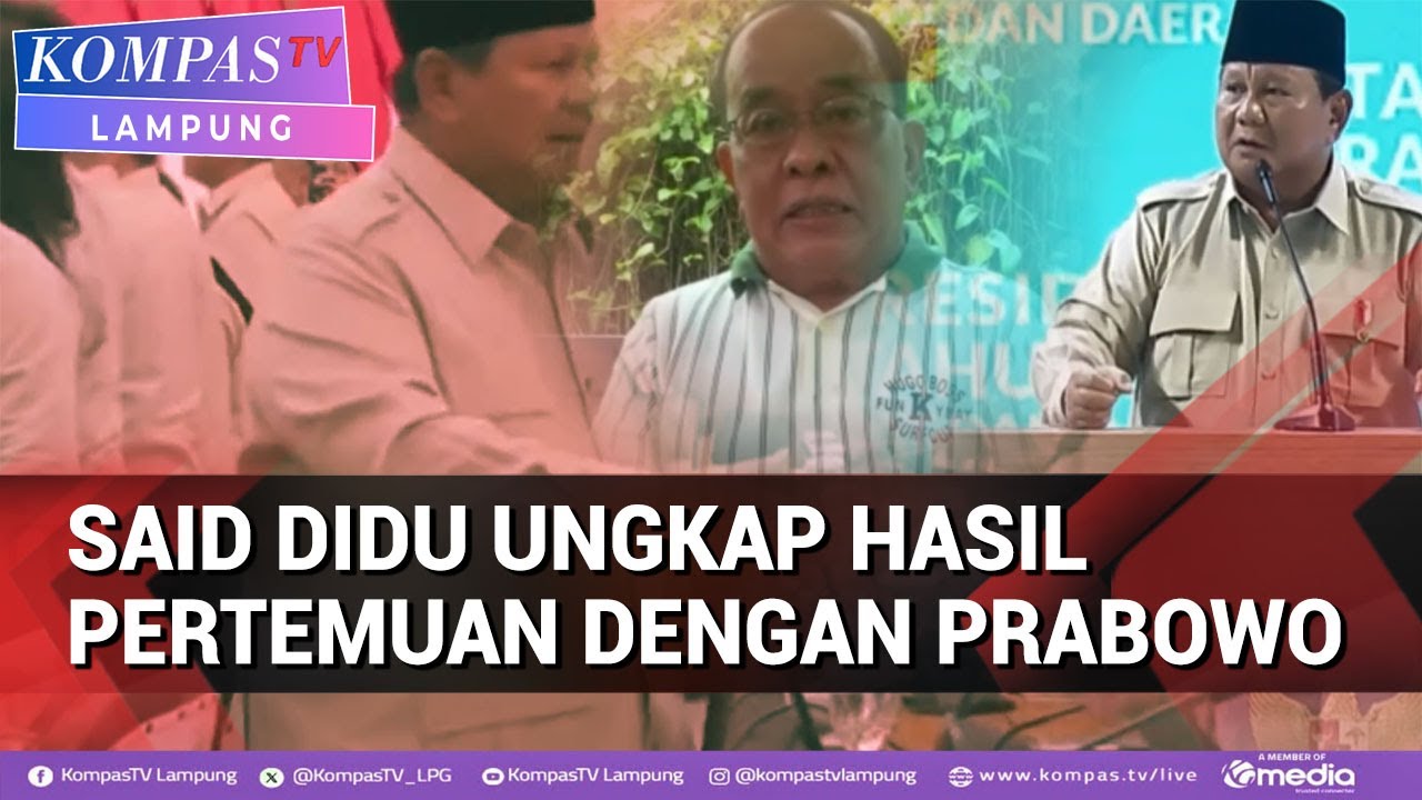 Said Didu Ungkap Hasil Pertemuan Dengan Prabowo
