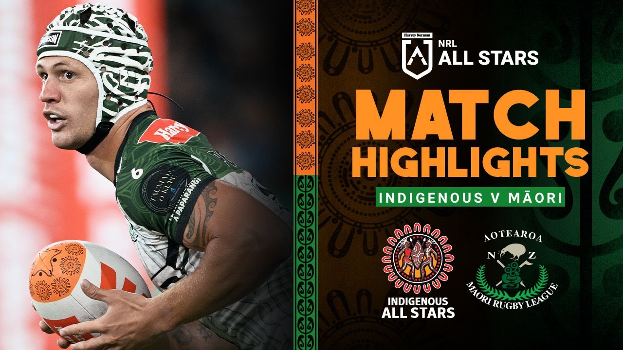NRL Highlights | NRL All Stars 2025 | Indigenous v Māori | Match Highlights