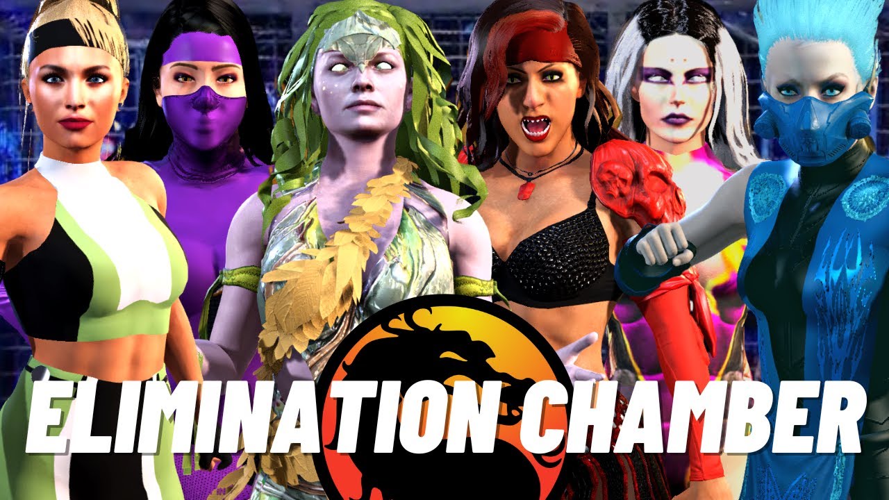 Mortal Kombat Elimination Chamber: Sonya Blade v Mileena v Sindel v Cetrion v Nitara v Frost