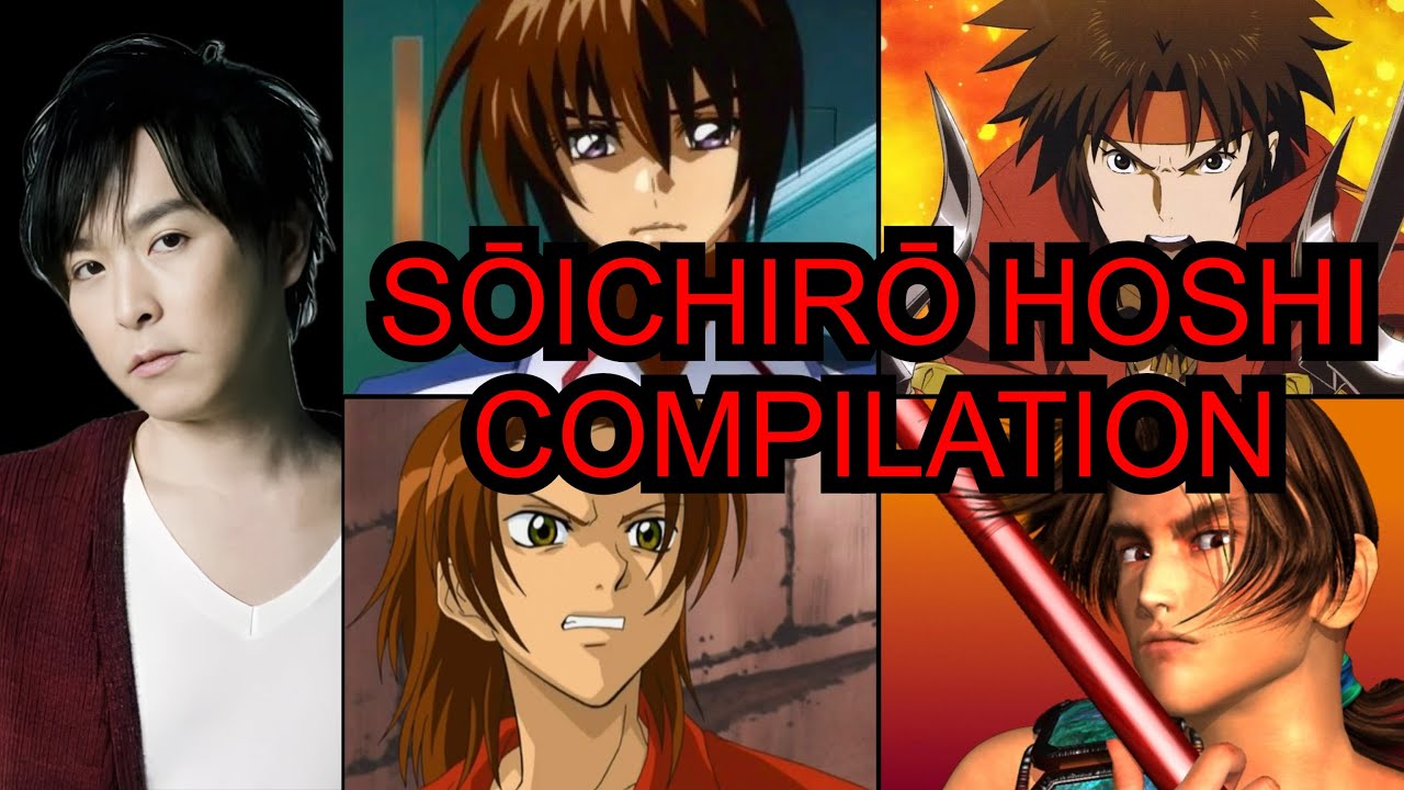 Soichiro Hoshi - Roles Compilation / 保志 総一朗 - コンピレーション