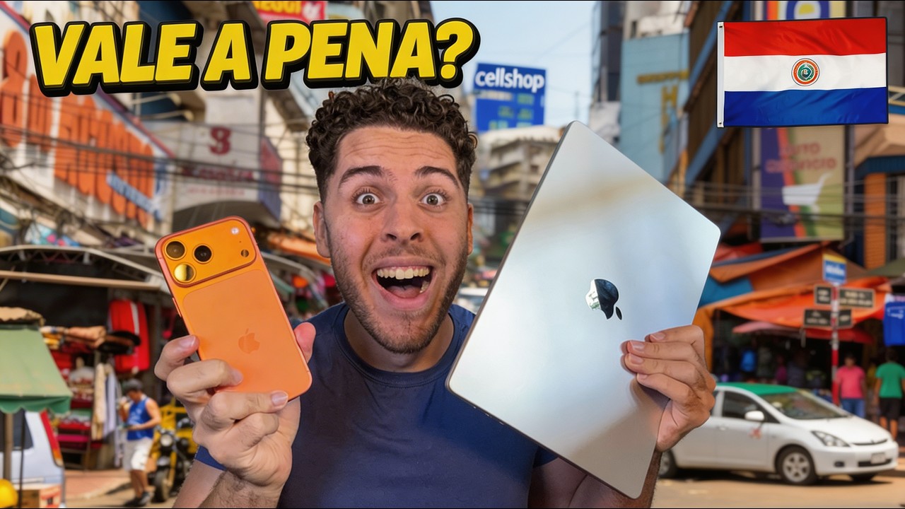 COMPRAS NO PARAGUAI 2026 | Vale a Pena? Pre&ccedil;os, iPhone e Melhores Lojas