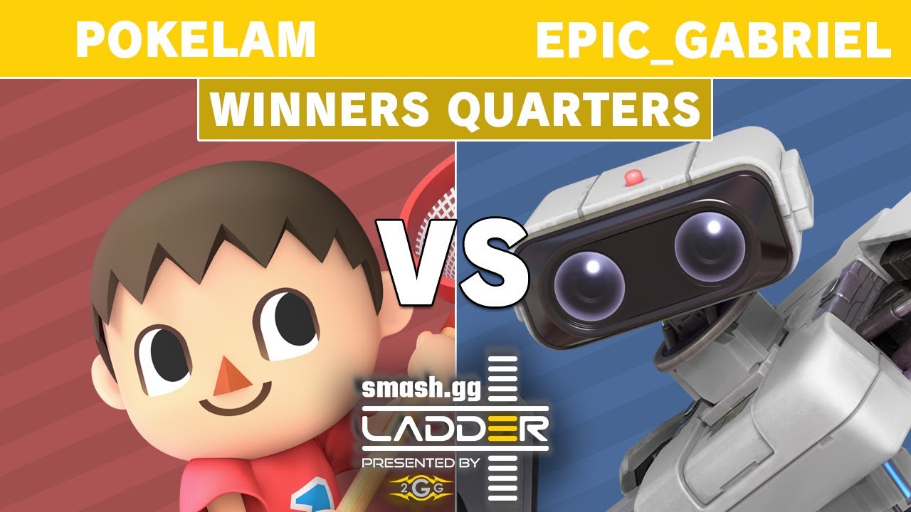 smash.gg Ladder Day 1 - Pokelam (Villager) Vs. Epic_Gabriel (ROB) Winners Quarters - Smash Ultimate