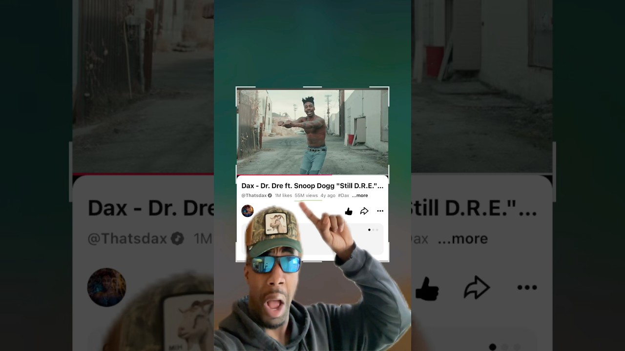 Still Dre Remix hit 55 MILLION views on YouTube😭❤️ Thank you&hellip; #rap #music  #dax