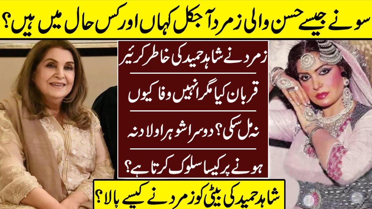 Zamurd The Lost Legend Actress Current Life | Zamurd | LifeStyle | Wealth | Family | Shahid Hameed