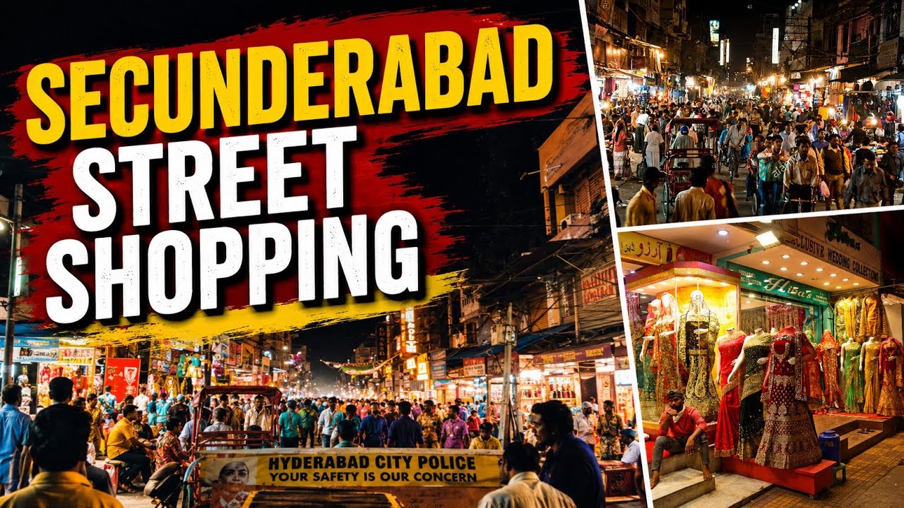 Secunderabad Street Shopping 🛍️ | General Bazar | Palika Bazar | Street Shopping | Telangana Ep 35