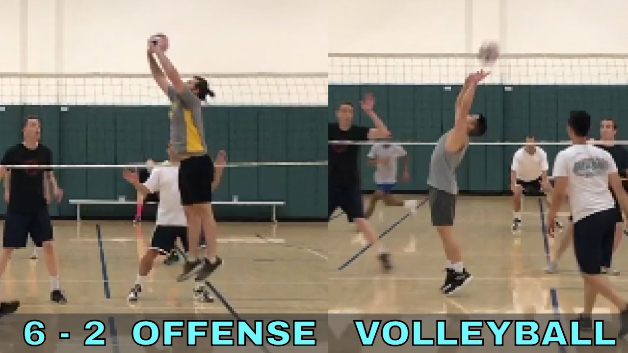 6-2 Offense - Open Gym Volleyball (1/10/19) part 2