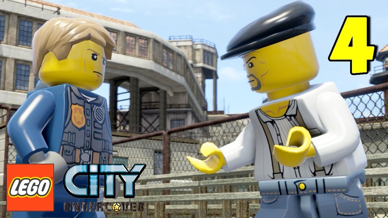LEGO CITY POLICE - Albatross Prison - LEGO CITY Undercover Gameplay Walkthrough Part 4
