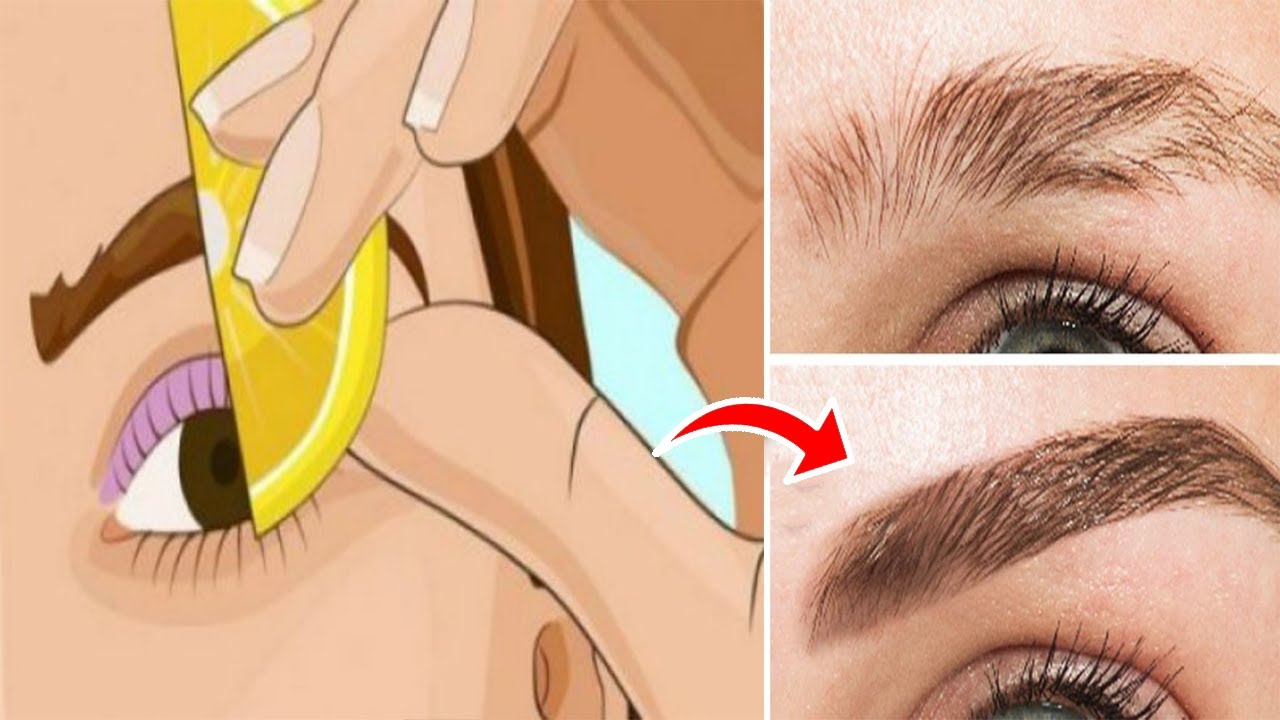 Prisni një limon dhe e fërkoni në vetulla,  arsyeja do ju lërë pa fjalë