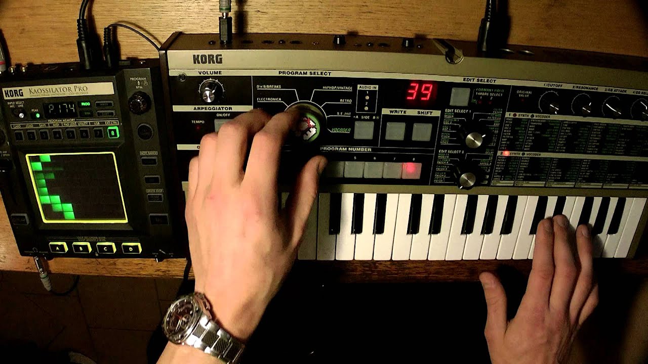 Drum&Bass - Microkorg+Kaossilator Pro