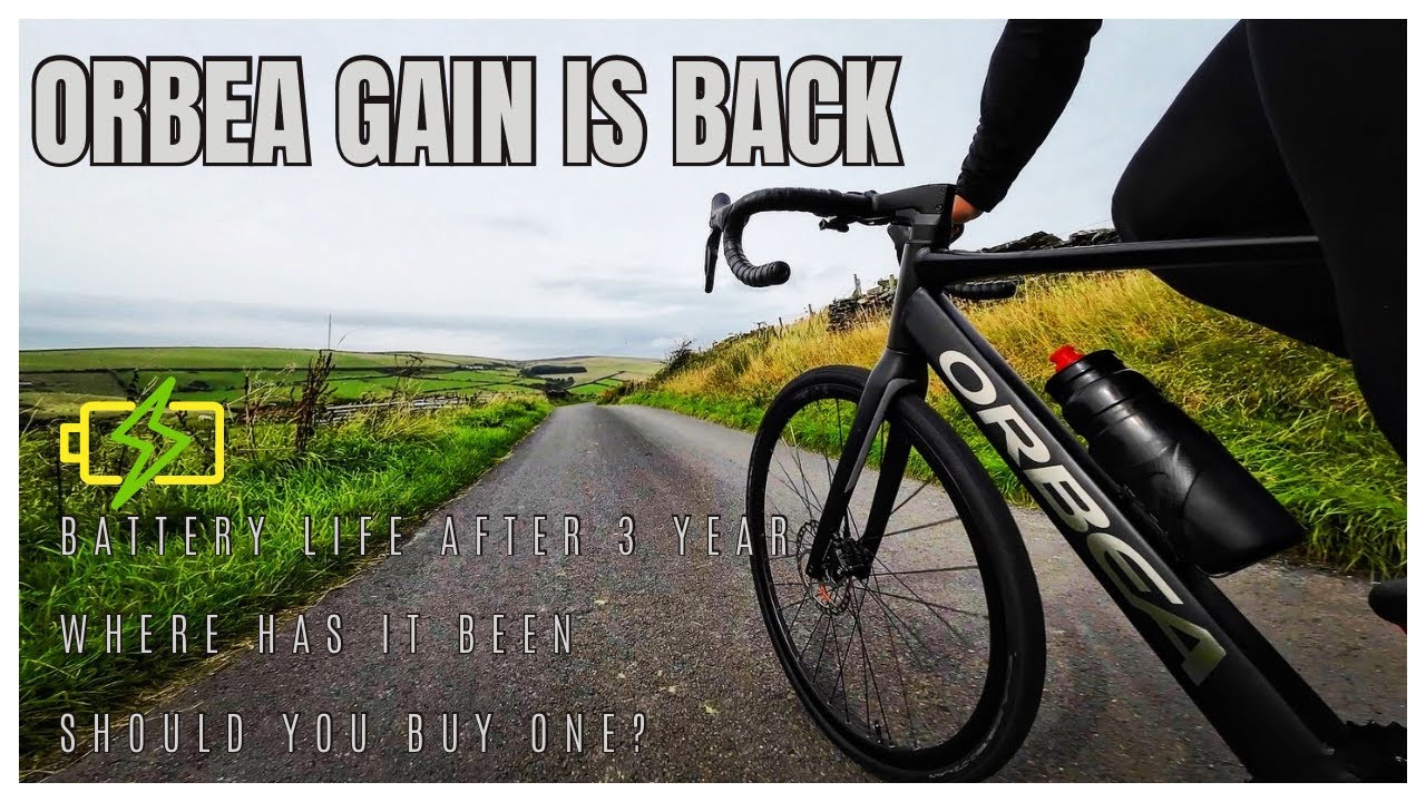 Orbea Gain - review - how is battery life after 3 years?